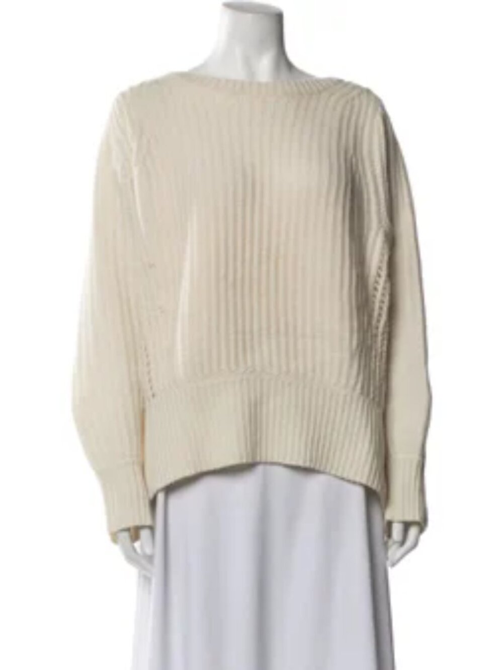 Rag & Bone 100% Cashmere Sweater Ivory Small